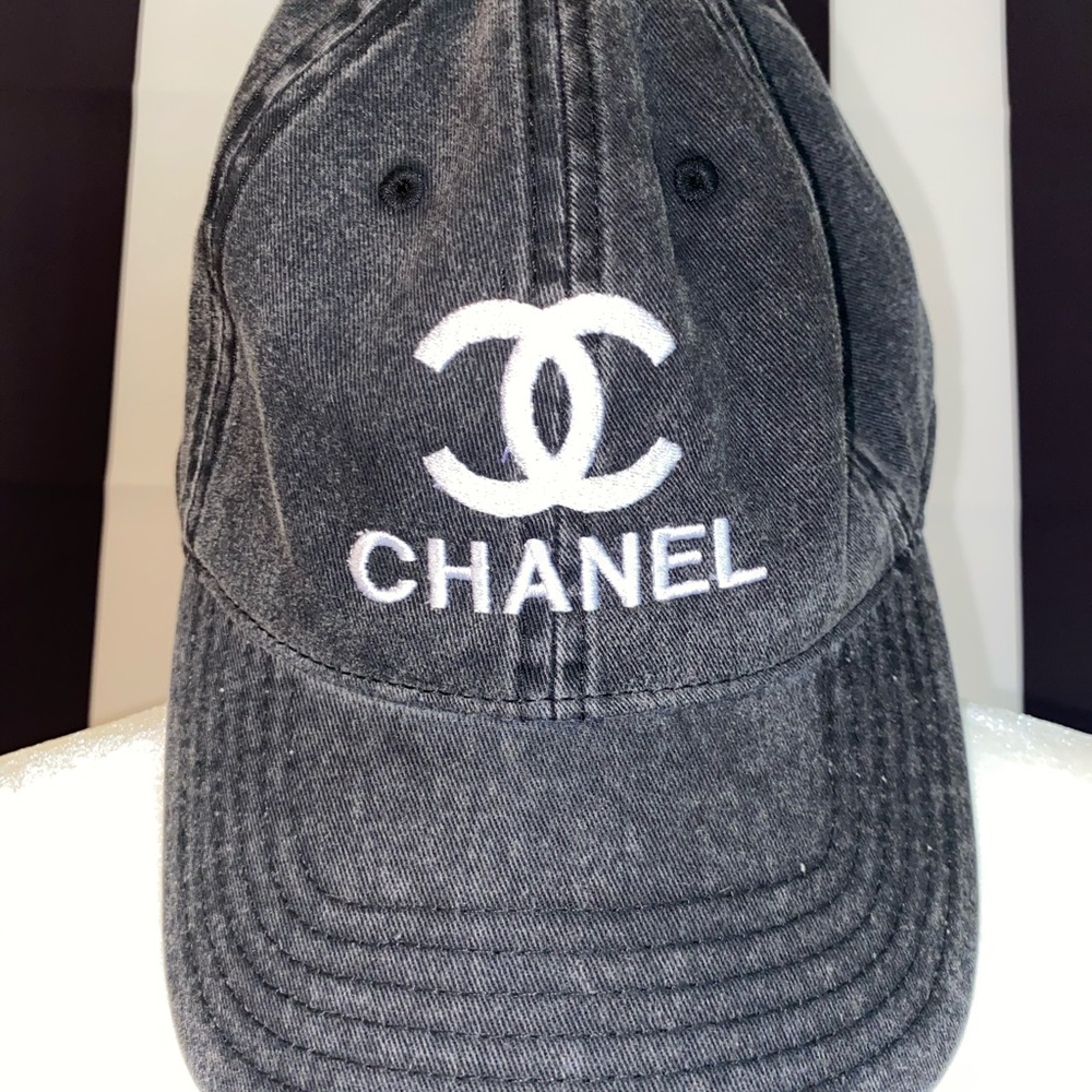 Washed Black Baseball Cap